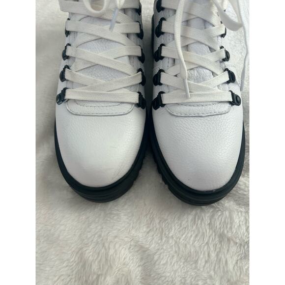 Cougar Nash White Leather Waterproof Hiking Style Boots Women’s Size 7 - Picture 4 of 11